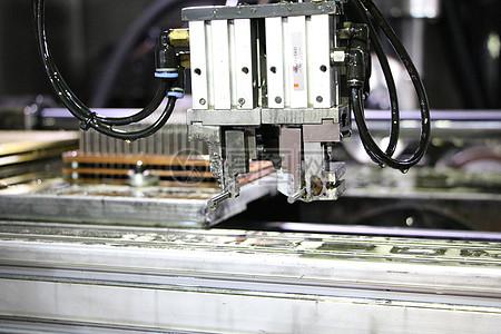 自动化设备工厂车间 数控 机床背景